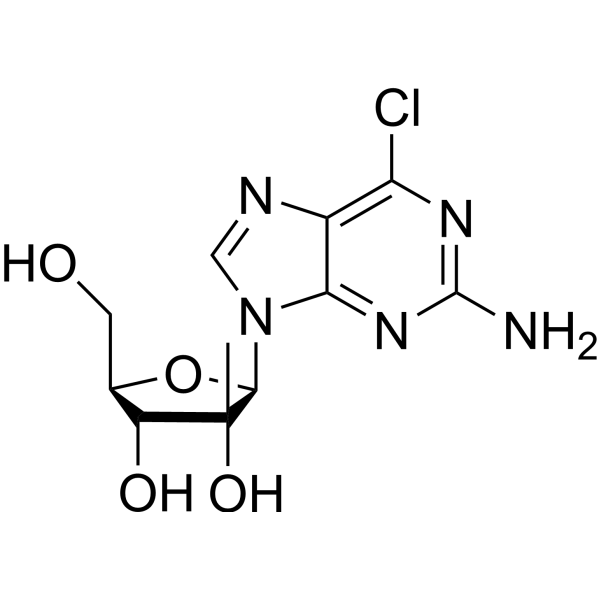 2-Amino-6-chloro-9-(2-β-C-methyl-β-D-ribofuranosyl)-9H-purine 640725-74-2